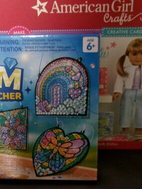 NWT Crafts American Girl Cards and Gem Catchers